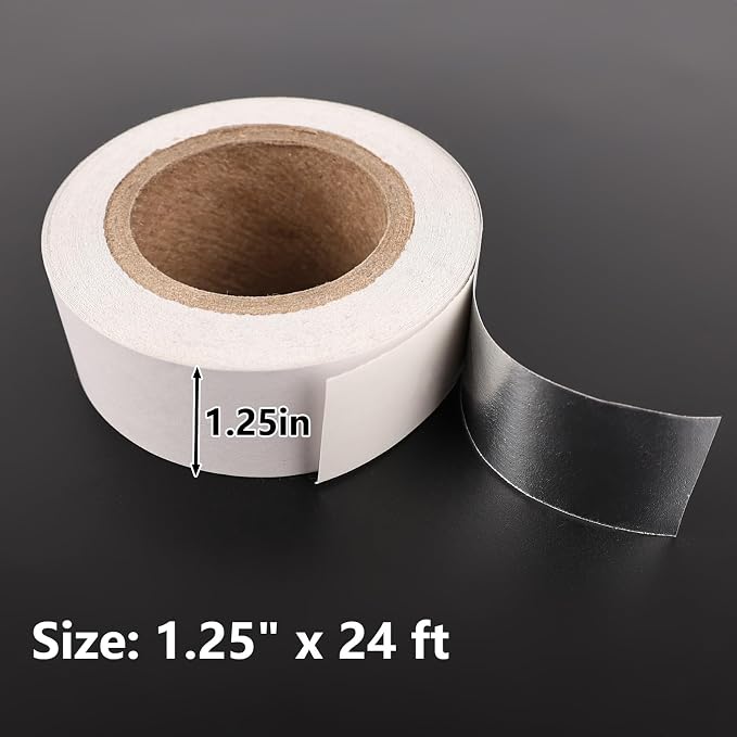 Lineco Frame Sealing Tape Gray 1.25 Inches X 24 Feet | Acid-Free, Non-Yellowing, for Seal Framing Backing, DIY, Crafts