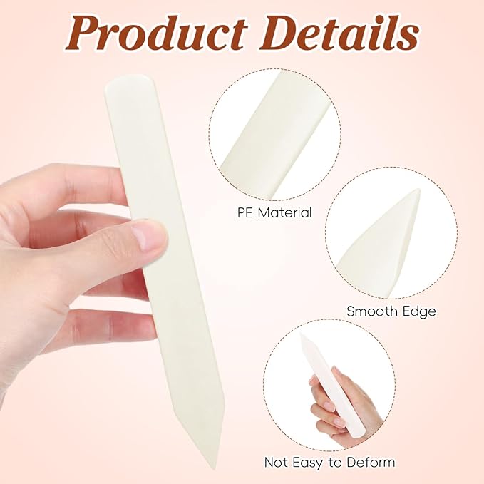 Healeved Laundry Stain Remover Scraper 3-Pack 5.9 Inch Fabric Tool Safe for Most Fabrics Household and Professional Use