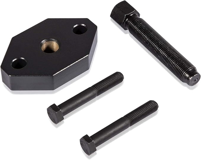E-cowlboy 10102 Heavy-Duty Universal Joint Puller Class 6-8 & 5192 Bearing Cup Installer Tool Automotive U Joint Puller for 1.5" to 2.2" Bearing Cups (Black)