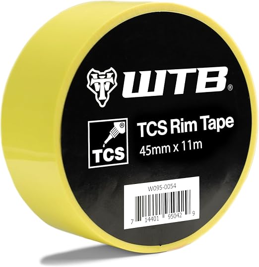 WTB Tubeless Bicycle Rim Tape (45mm x 11m) Easy Tubeless Setup & Airtight Seal, Compatible with All Tubeless Rims | bike-rim-tape