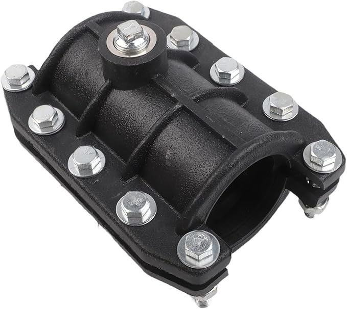FABULETTA Pipe Repair Clamp for 25mm 32mm 63mm Copper Plastic Metal Pipes, Water Pipe Leak Fixer, Burst Pipe Sealer, PVC Joint Cast Iron Fitting,(25mm)
