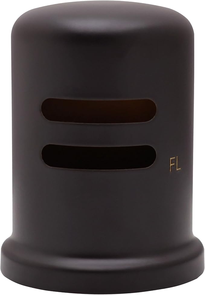 Westbrass Air Gap Kit with Skirted Brass Cap, Oil Rubbed Bronze, D200-1-12