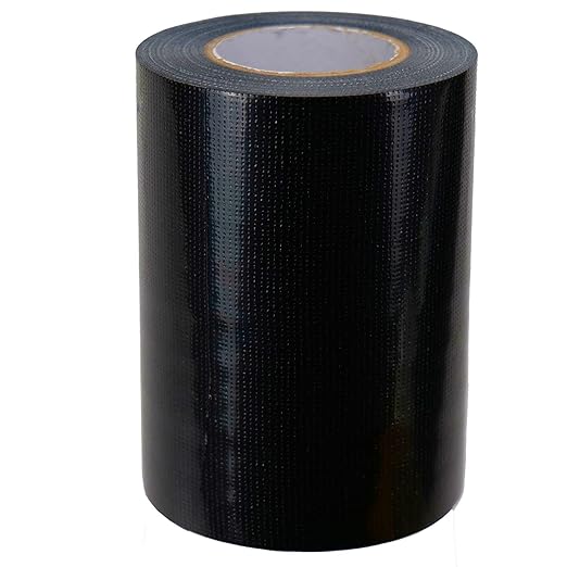 Super Strong Duct Tape, 6 Inch x 32 Feet Multi-Purpose Heavy Duty Waterproof Duct Tape for Crafts & Home Improvement, Black