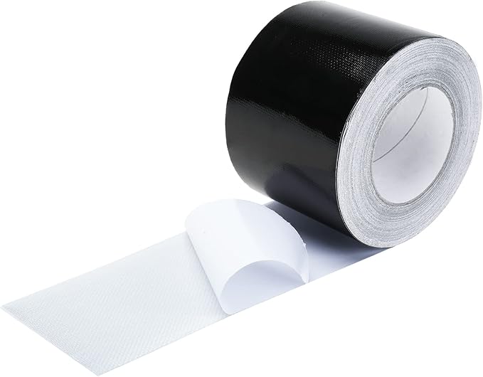 RealPlus 4" x100' RV Underbelly Tape - Camper Mobile Home Belly Tape Travel Trailer Bottom Repair - Permanent Adhesive Waterproof