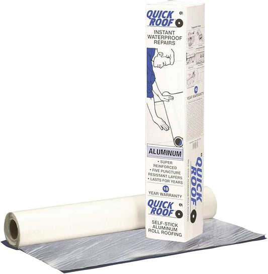 Cofair QR36 Quick Roof Pro Aluminum Waterproof Repair Tape - 36" x 33.5'