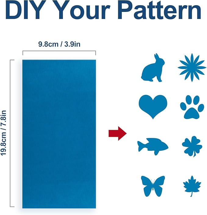 Self-Adhesive Nylon Patches Tent Repair Kit – Outdoor Gear Tenacious Repair Tape, Waterproof Fabric Patches for Clothes, Tent, Down Jacket, Backpack (8pcs, Sky Blue