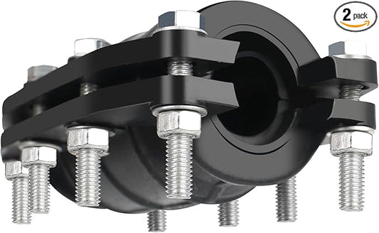 Pipe Repair Clamp Leak Sealer, 3/4 Inch Water Pipe Clamp Repair Kit, for Emergency Pipe Repair of OD 20MM Plastic and Metal Pipes