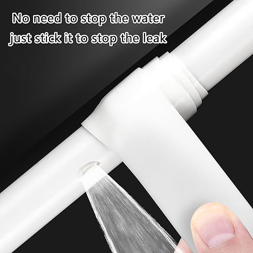 Multipurpose Silicone Pipe Leak Tape with Elasticities and Durability Designs Accessory for Household Plumbing Repairs