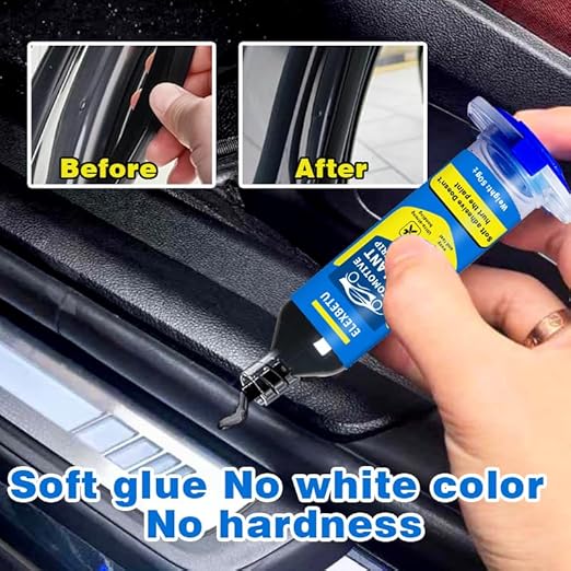 RTV Silicone Adhesive Sealant - High Temperature & Waterproof Caulking for Home, Auto, & Crafts - Creates Flexible, Long-Lasting Seal on Kitchen, Bathroom, Shower, Window (Black, 30ml/1oz)