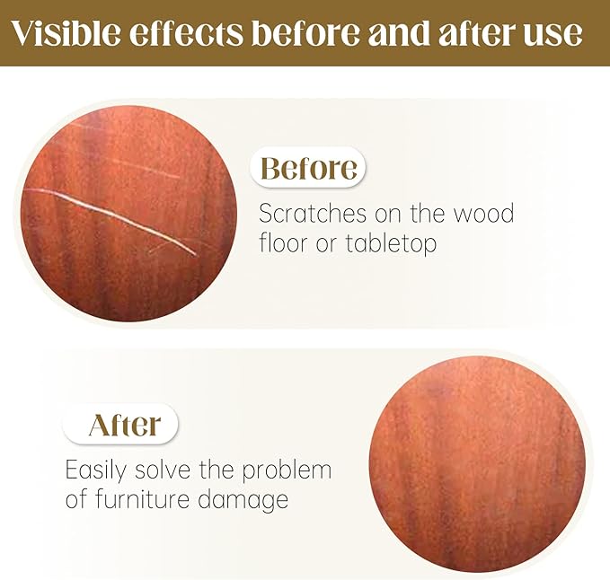 Wood Filler Sticks，20 Colors Wood Repair Wax Crayons Furniture Markers Touch up for Repairing Scratches, Scuffs, Cracks, Dings and Holes in Wood Floors, Cabinets, Furniture (Light Color Series)