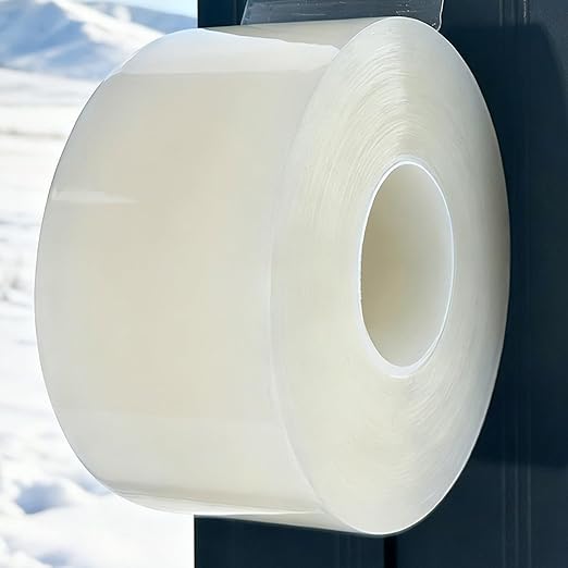 Birllaid Window Sealing Tape, Window AC Insulation Tape,2 Inch x 165 FT(55 Yards), No Residue, Clear