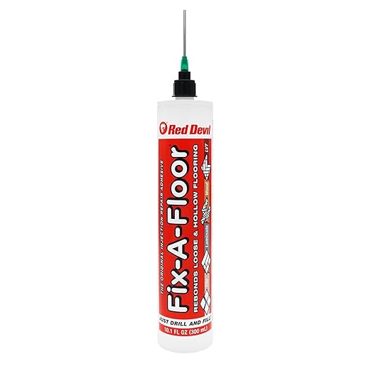 The Original Fix-A-Floor Loose Tile Repair Adhesive PRO Pack! Includes a Micro Syringe Injector and Two Drill Bits -Tile, Porcelain, Ceramic, Marble, Stone, Wood Floor. Pack of 2