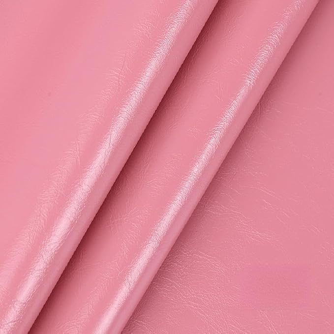 Leather Repair Patch Tape Kit,Self Adhesive Leather Repair Patch,Vinyl Repair Kit for Couches Boat Seats Furniture Cars Sofa Office Chair (Pink,19.69"×54.33")