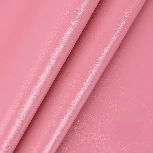 Leather Repair Patch Tape Kit,Self Adhesive Leather Repair Patch,Vinyl Repair Kit for Couches Boat Seats Furniture Cars Sofa Office Chair (Pink,19.69"×54.33")