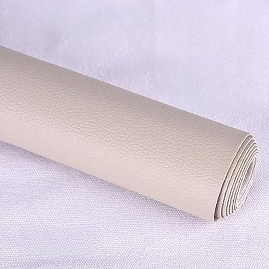 Leather Repair Patch Tape Kit,Self Adhesive Leather Repair Kit for Furniture,Vinyl Repair Kit for Couch,Sofa,Car Seats,Office Chair Luggage (Light Grey,16.93"×55.12")