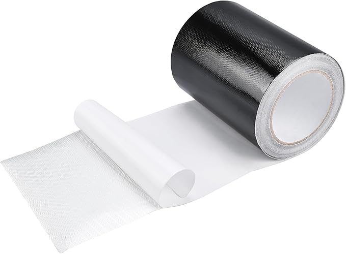 RealPlus RV Underbelly Tape 6" x 50' RV Underbelly Material Belly Tape with Permanent Sealing Adhesive for Camper Travel Trailer Mobile Home (Extra-Sticky)