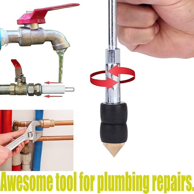 Emergency Pipe Water Stopper, Hot Melt Water Stop Kit, Plumbing Tools for Professional Plumbers