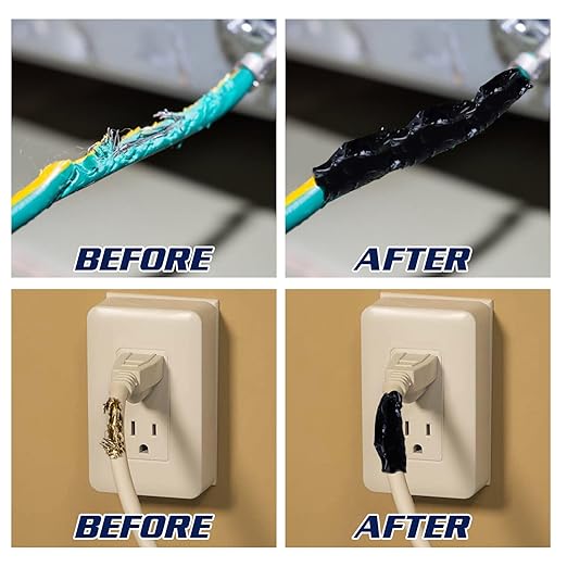 125ml Liquid Electrical Tape, Waterproof Liquid Rubber Insulation Coating, Fast-Drying Flexible Wire Repair Sealant, Plastic Dip Alternative for Indoor/Outdoor Electrical Connections & Cables