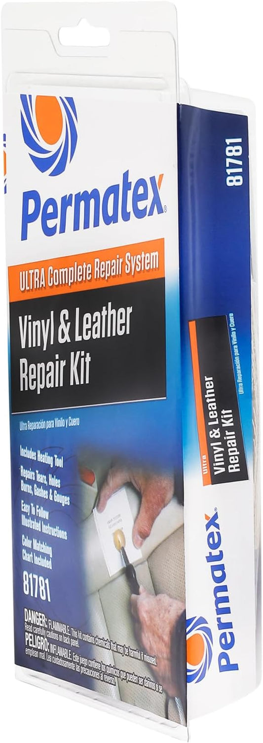 Permatex 81781 Ultra Series Vinyl and Leather Repair Kit