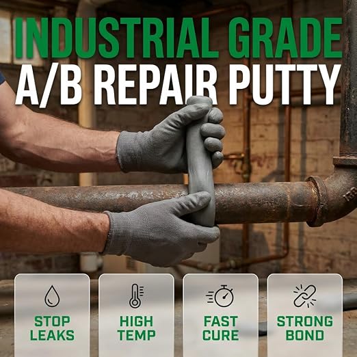 Epoxy Putty, High-Strength Multi-Purpose Repair Putty, Strong Clay Iron Adhesive, Sticky Putty for Sealing Leaks, All Purpose Pool 𝐂lay for Bonding Plastic Metal Ceramic Wood Tile Glass