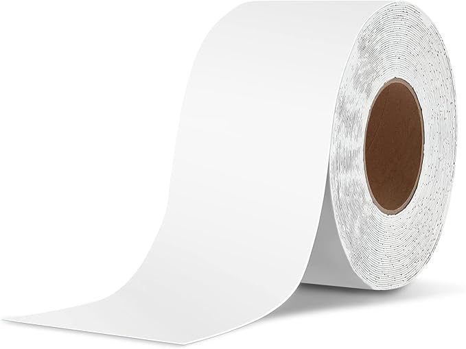 RV Roof Tape, 4 Inch x 50 Feet RV Sealant Tape, UV & Waterproof RV White Seal Tape for RV Repair, Window, Boat Sealing, Truck and Trailer Roof Sealant, Stop Camper Roof Leaks