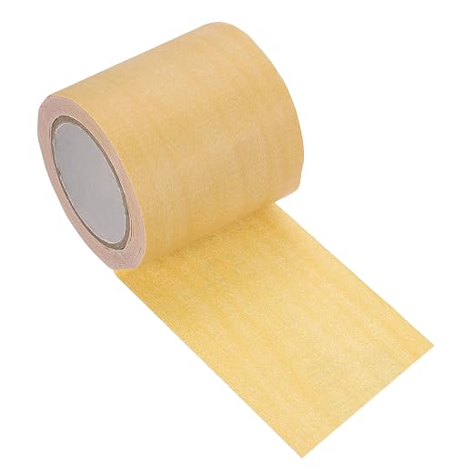 uxcell Wood Grain Repair Tape, 2.2" x 15ft Self Adhesive Wood Grain Colored Duct Tape Waterproof Repair Patch for Furniture Floor Scratch Fix, Baseboards, DIY Decor, Maple Yellow