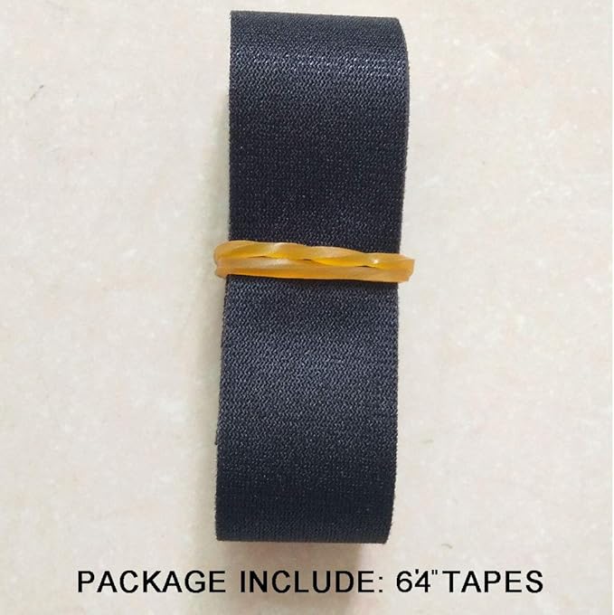 Waterproof Iron-On Seam Sealing Wetsuit Neoprene Fabric Fusing Adhesive Repair Tape (Black, 2M)
