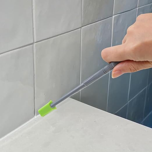 15 PCS Silicone Caulking Tool Kit, Tight Area Sealant Silicone Caulking Finishing Tools, Sealant Finishing Tools for Bathroom, Kitchen, Window, Floor, Sink Joint Caulk Removal