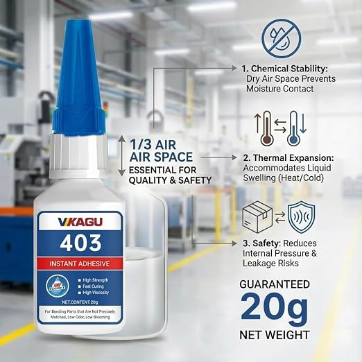 403 Super Glue Instant Adhesive Clear 20g for Porous Materials Metal Plastic and Rubber 2 Pack