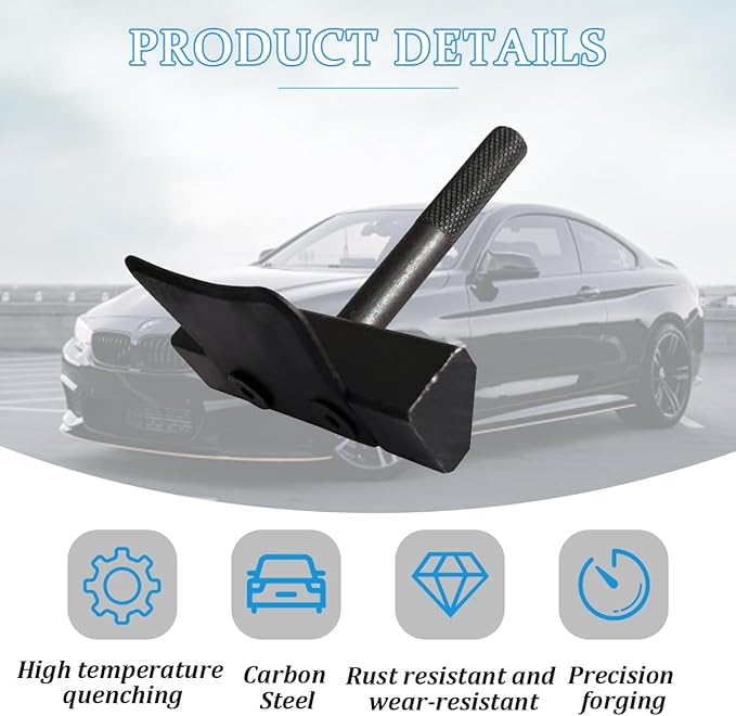 Car Oil Pan Separator Tool, Vehicle Engine Transmission Oil Pan RTV Sealant Remover Repair Tool, Automotive Gasket Removal Scraper Cutter, Universal for Most Vehicles