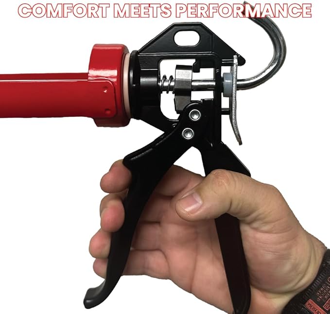 Omni Tools Dripless Caulking Gun, Adjustable Hand Caulk Gun No Drip, Hand Caulking Gun Tool, Siligun Caulking Gun 47500