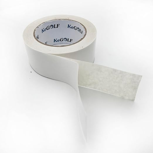 7 mil Thickened Premium Solvent Activated Double Sided Grip Tape Golf Club Gripping Adhesive Tape - 48mm x 18yd Roll