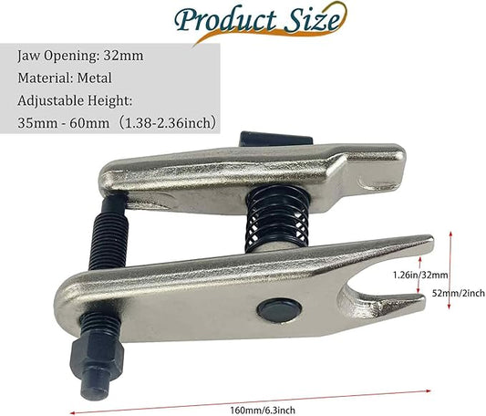 32mm Ball Joint Separator Tool Ball Joint Removal Tool Compatible with Audi, Benz, Mazda and More