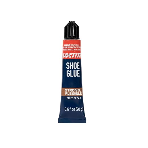Loctite Shoe Glue, Strong & Flexible Fabric Glue, Resistant to Water, Impact, & Vibrations, Dries Clear - 0.6 fl oz Bottle, 1 Pack