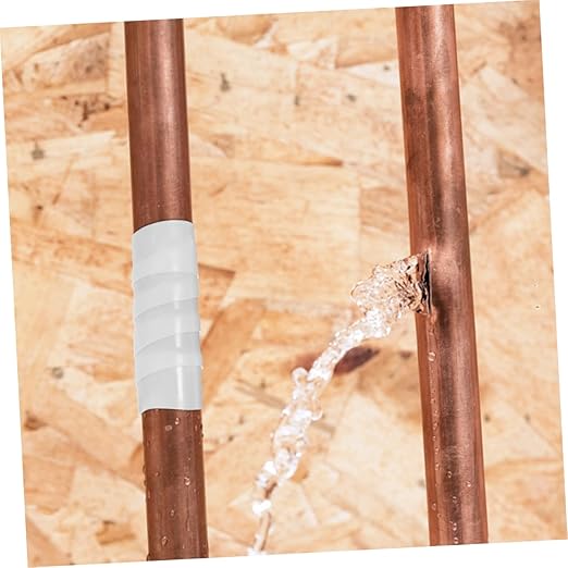 Alipis Pipe Sealing Tape for Leak Repair Rubberized Sealant Tape for Pipes and Gaps Wide Self-Adhesive
