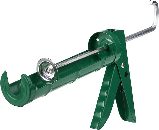 Bates- Caulking Silicone Gun, 10:1 Thrust Ratio, Hand Caulking Guns, No Drip
