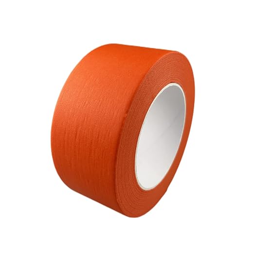 2 Inch Orange Wide Masking Tape, 2 Inch X 55 Yard | Orange Painters Tape