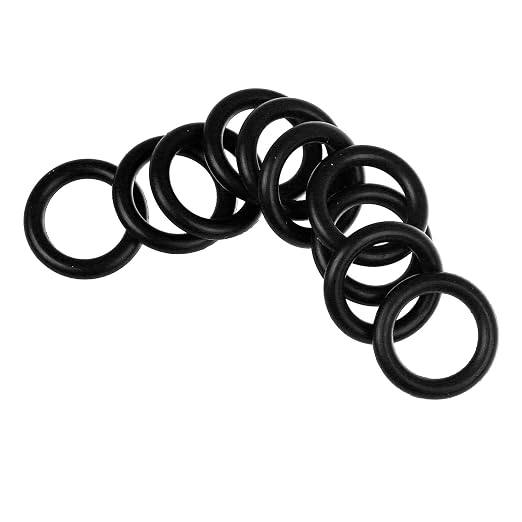 10Pcs Propane Tank Gasket and 10Pcs O-Rings for Soft Nose P.O.L. Fittings, Rubber Gas Leakage-Proof Sealing, Fit for Propane Gas Adapters, Pipe Connectors, Valves, Regulators, Accessories