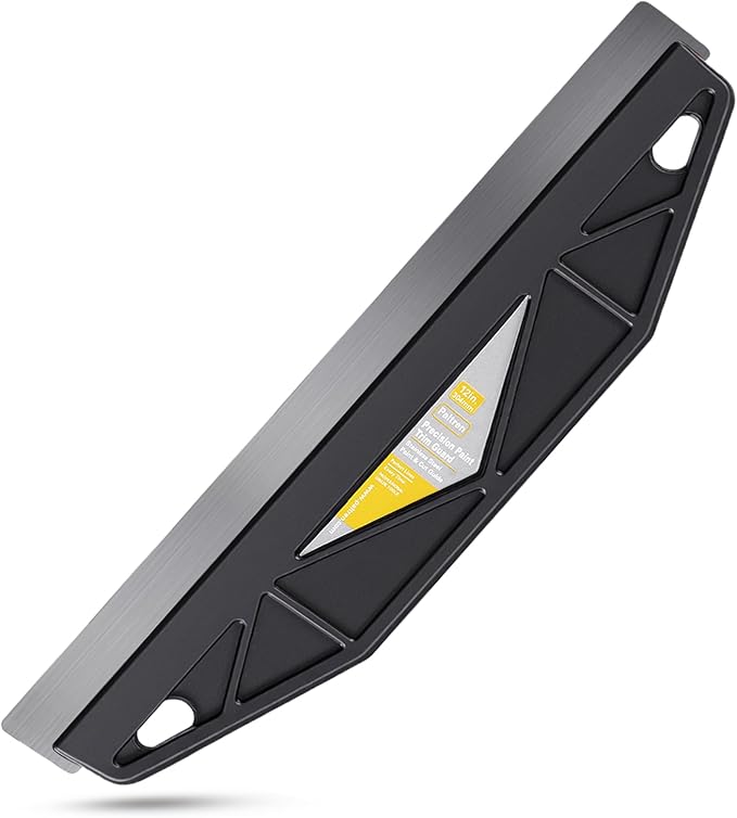 12-Inch Paint Edger & Trim Guard | Stainless Steel Straight Edge Tool | Painters Tape Alternative | Creates Crisp, Clean Pro-Grade Lines on Walls & Ceilings