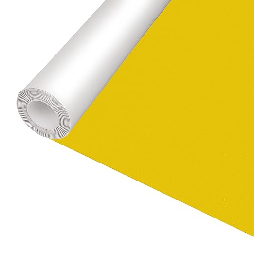 Leather Repair Patch for Furniture 12.6 x 60 Inch Yellow Waterproof Durable Self-Adhesive Leather Tape for Couch, Sofa, Car Seat, Vinyl Chairs, Leather Articles, Fabric Fix