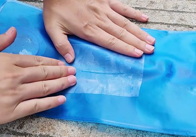 Birllaid Inflatable Patch Repair Kit Waterproof Heavy Duty, Clear TPU Repair Tape for Bounce House, Tent, Canvas, Canopy, Pool Floats, Swimming Ring