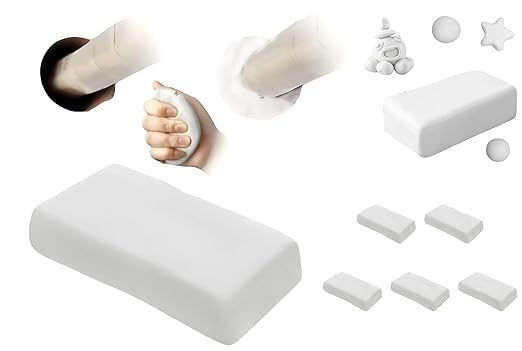 Sealant Mastic Waterproof Putty, Sealing Clay Quick Wall Repair Mud, Plumbers Putty for Sink Drain, Hole Filler, Wall Grooves & AC Pipe Gaps, Durable Foam Powder Plumbers, Contractors (5Pcs)