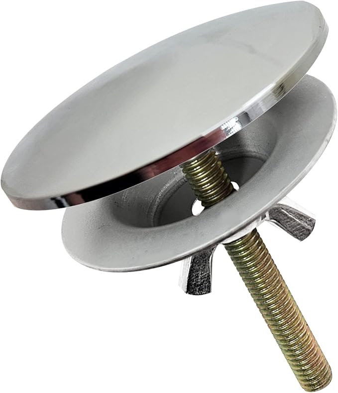 Westbrass D202-26 2" Kitchen Sink Hole Cover, Polished Chrome (100-Pack)