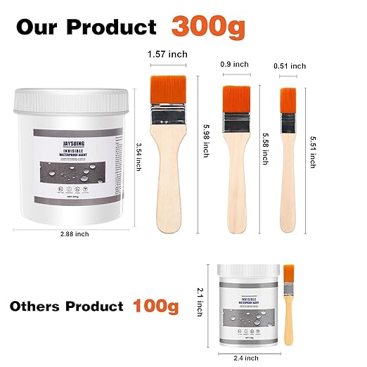 32 OZ (900g) Jaysuing Invisible Waterproof Agent, Waterproof Insulating Sealant, Transparent Waterproofs Coating, Waterproofs Anti-Leakage Agent