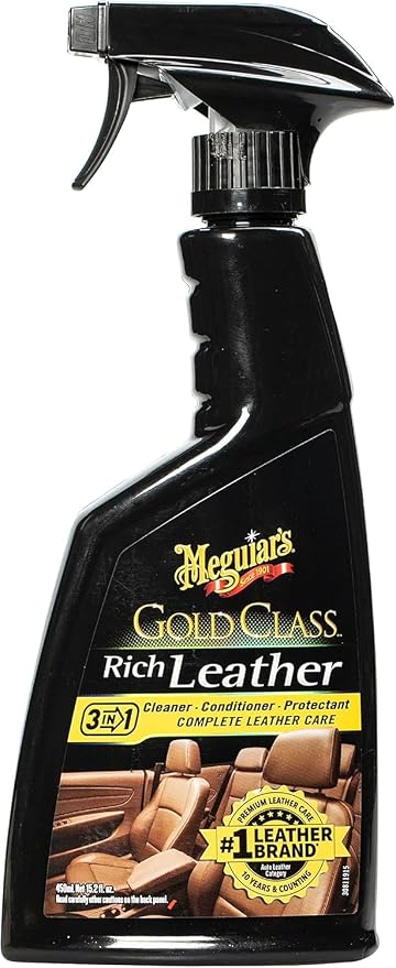Meguiar's Gold Class Rich Leather Spray (15.2 oz.) - (Case of 6)