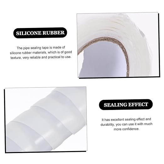 COHEALI 2pcs Flex Rubberized Tape Seal Tape for Leaks for Pipes Buckets and Repairs Strong Versatile Home Use