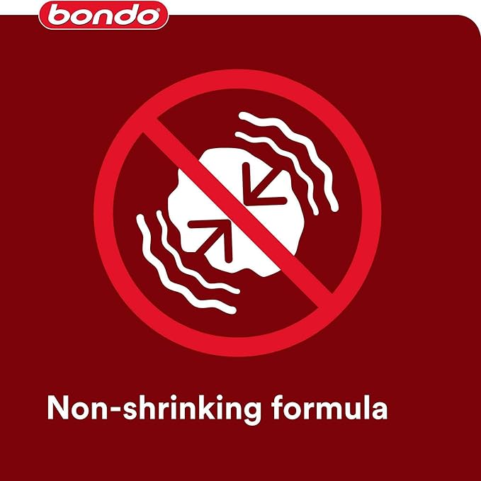3M Bondo Glazing and Spot Putty 6-Pack, 4.5 oz Tubes, Nitrocellulose Automotive Glazing Putty for Filling Pinholes, Scratches, Minor Dings and Hairline Cracks, Sandable in 20 Minutes
