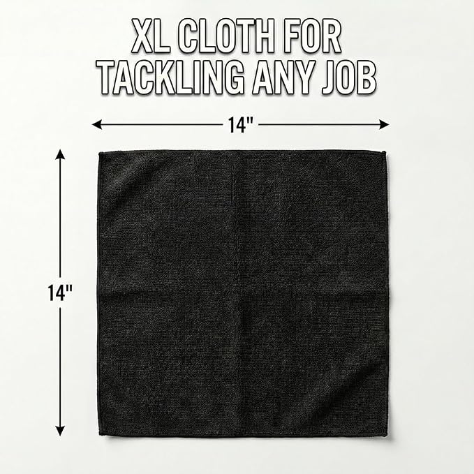 Bickmore 2-Pack Lint-Free Application Cloth for Leather Cleaner, Conditioner, and Polish | Scratch-Free Microfiber Towel for Smooth Application of Leather Care Products