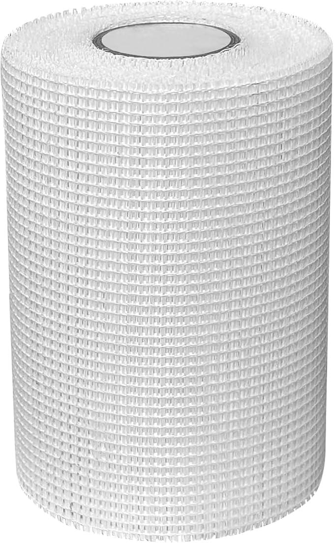 Acuteye Drywall Mesh Tape, 6IN X 90FT 100% Fiberglass 8 Mesh Drywall Repair Joint Tape Roll Self Adhesive for Patch Hole Wall Crack Seam