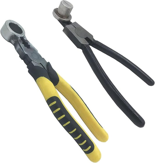 Flute Joint Repair Tool Set Include 19.5mm Diameter Expansion Plier and 19mm Diameter Shrink Reduction Plier, Flute Head Woodwind Instrument Repair Maintenance Tool